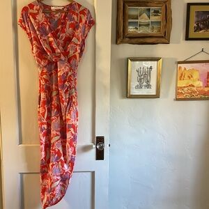 ASTR Rialto Floral Midi Dress